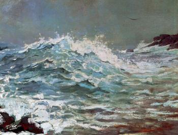 Winslow Homer : The Backrush
